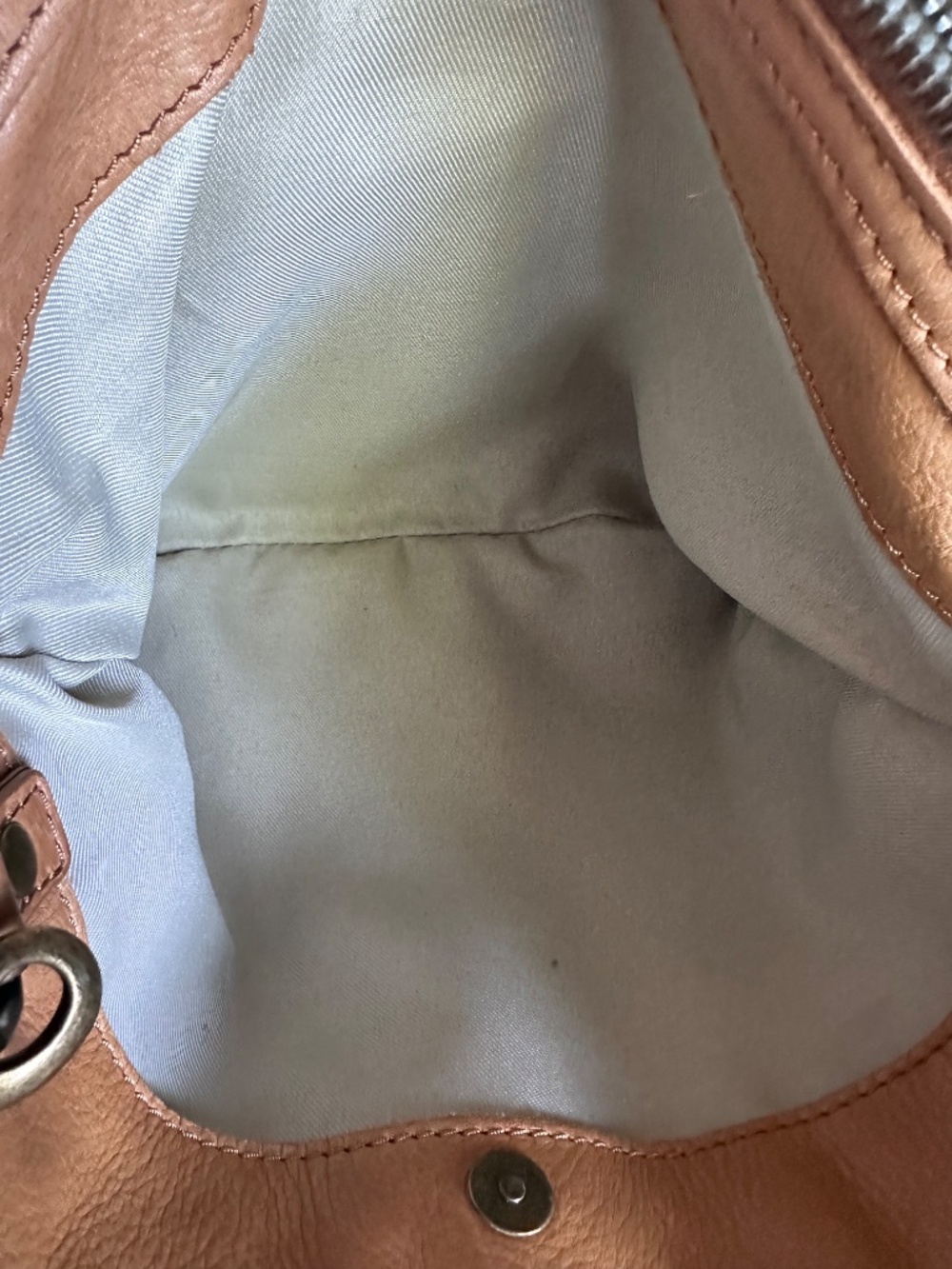 American Leather Co. Lennox Triple Entry Satchel. - Picture 10 of 10